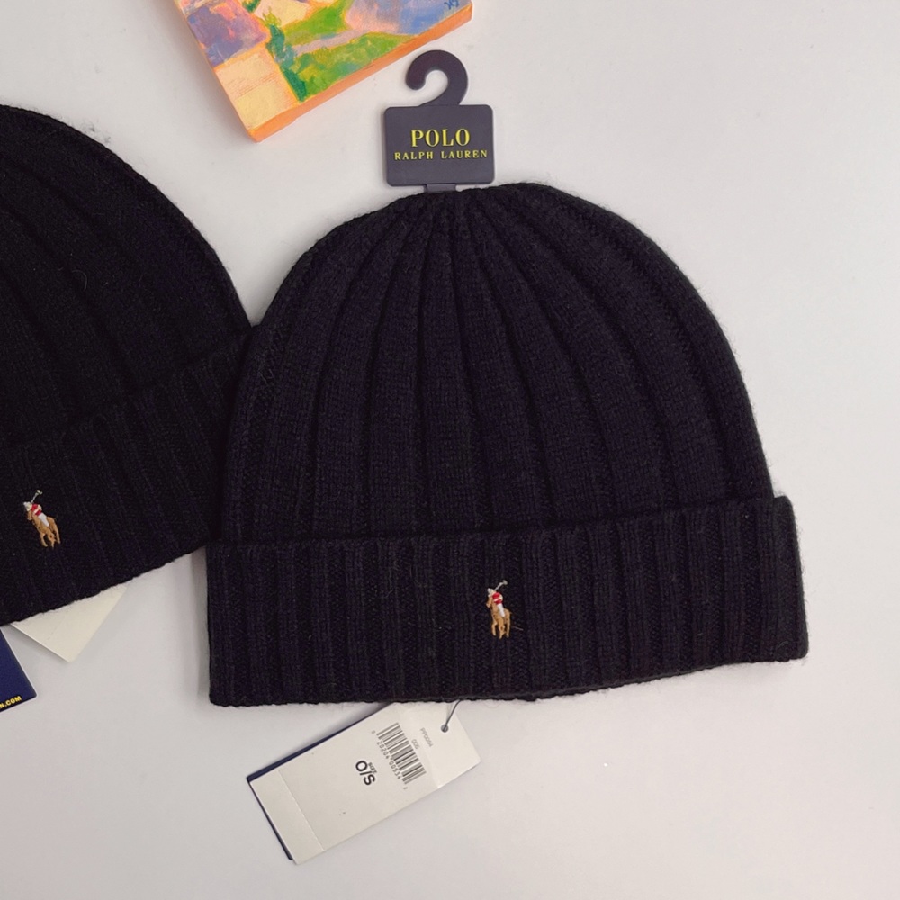 Polo Ralph Lauren Pony Lambs Wool Knit Beanie